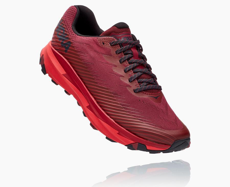 Hoka One One Torrent 2 Trailskor Herr - Röda - PKNDT-7546